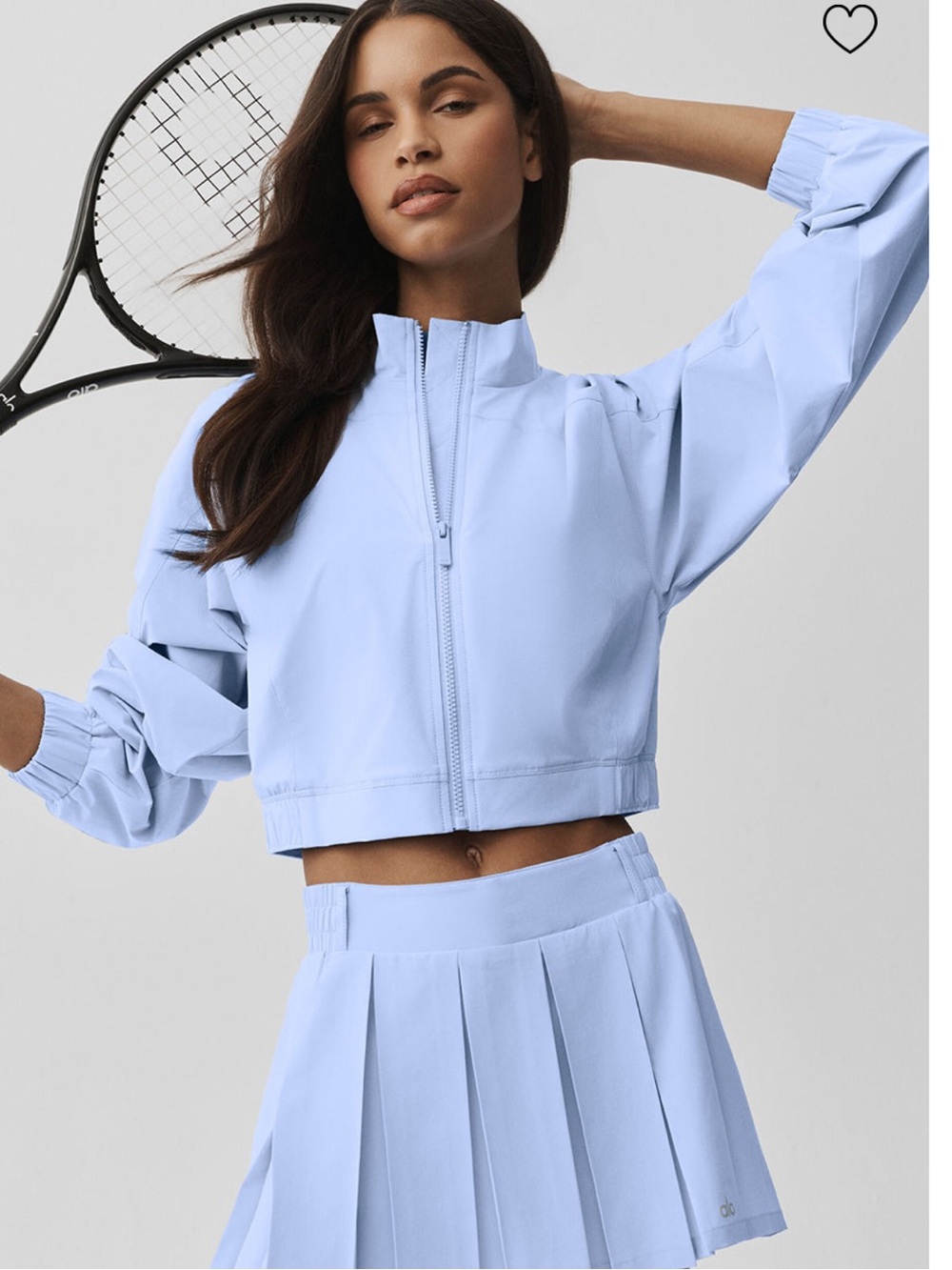ALO Yoga Club House Jacket in WHITE - Picture 8 of 11